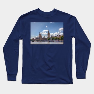 The Houses Of Parliament And Big Ben Clock, London, UK Long Sleeve T-Shirt